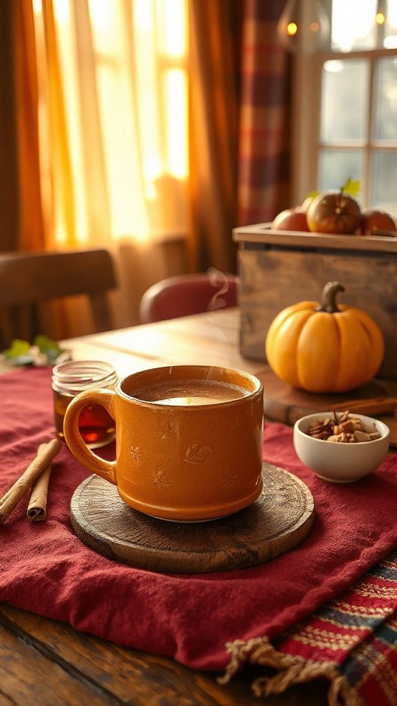 cozy autumn coffee blend