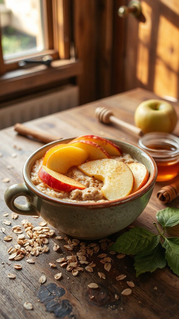 cozy autumn oatmeal delight