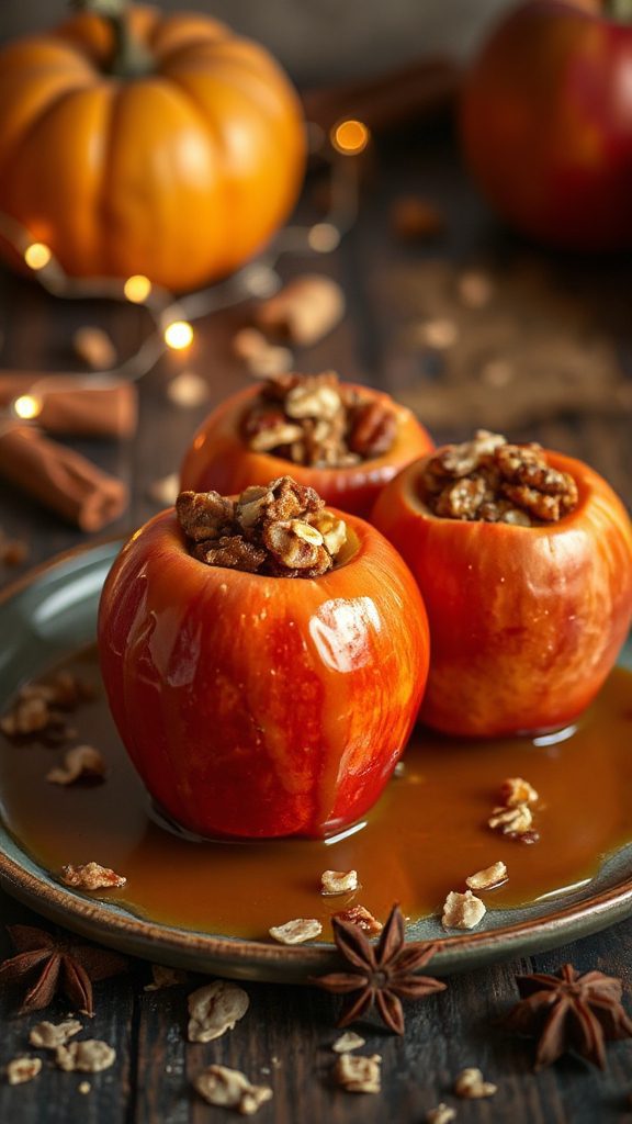 cozy baked apples dessert