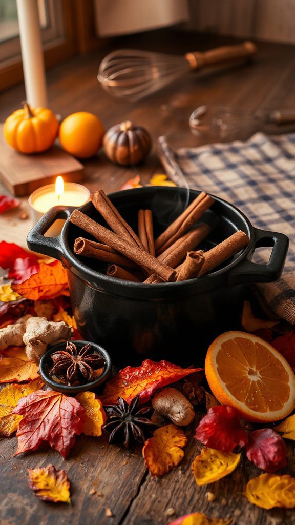 cozy fall simmer pot