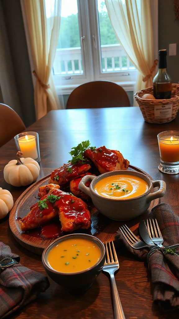 cozy gatherings with chicken