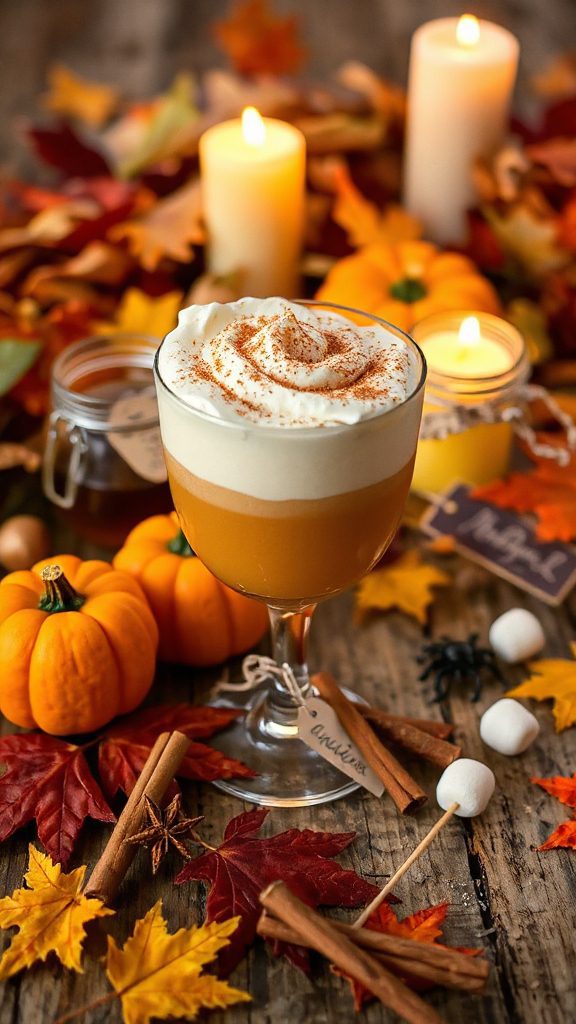 cozy non alcoholic fall beverage