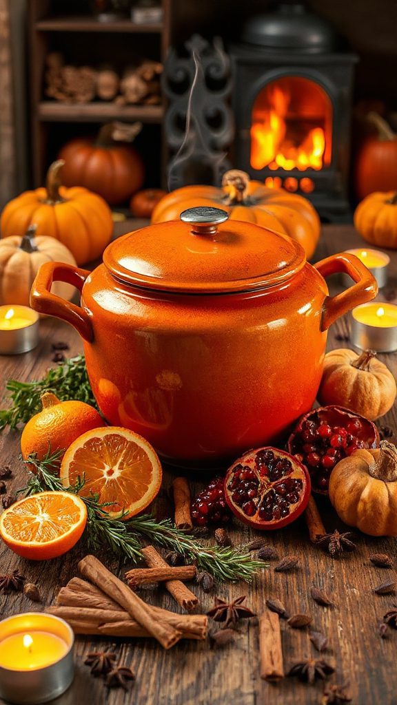 cozy pumpkin pie aroma