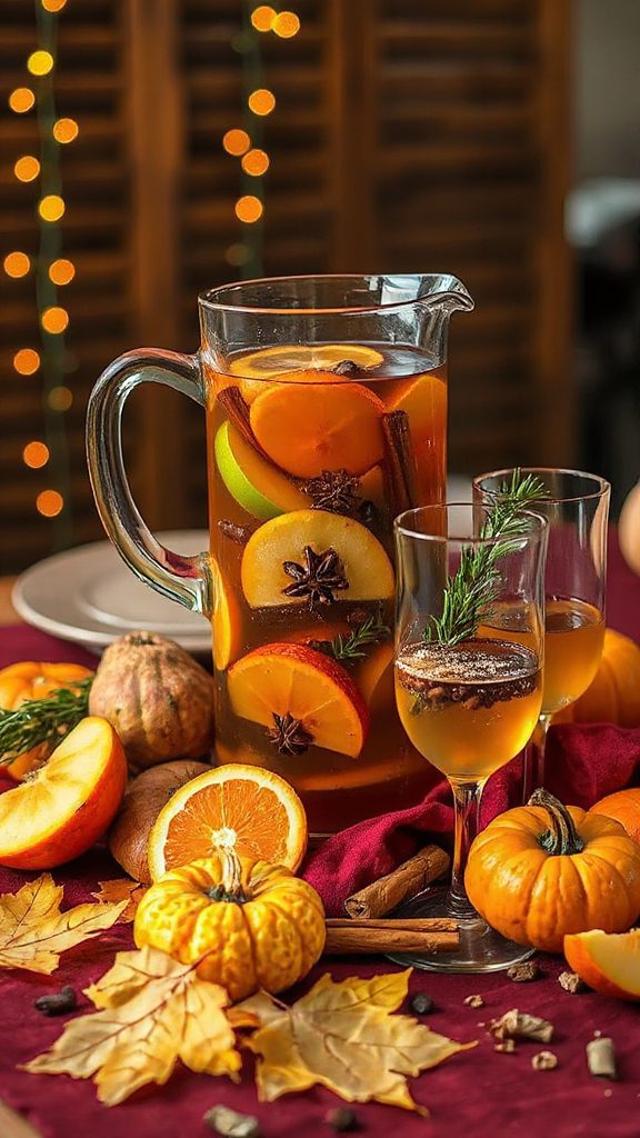 cozy spiced apple cider