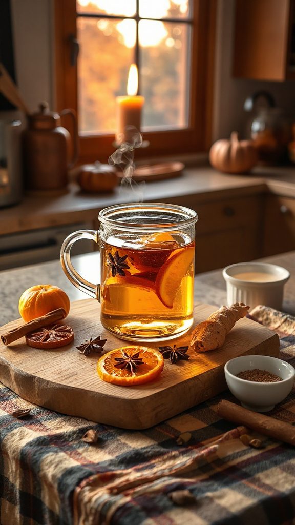 cozy vanilla chai simmer pot