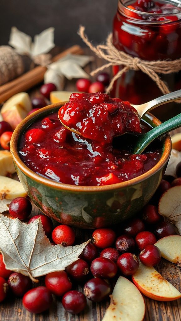 cranberry apple holiday relish