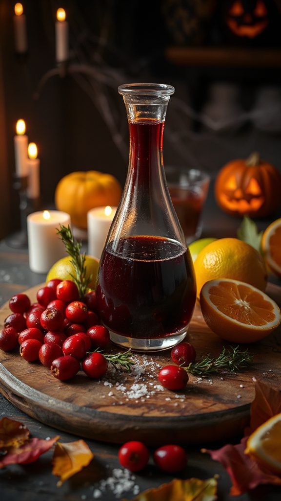 cranberry citrus vinegar fusion