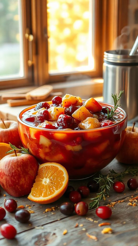 cranberry orange applesauce recipe