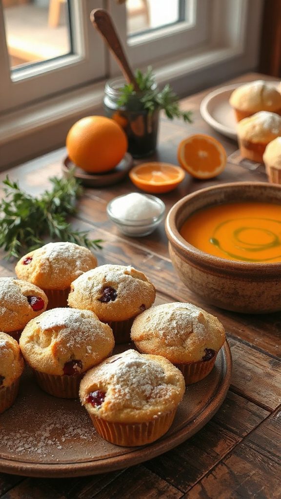 cranberry orange muffins recipe