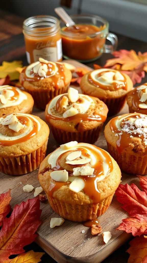 cream cheese apple muffins