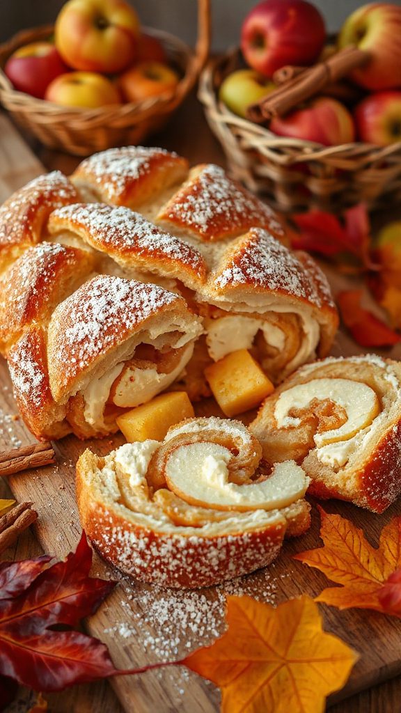 creamy apple fritter delight