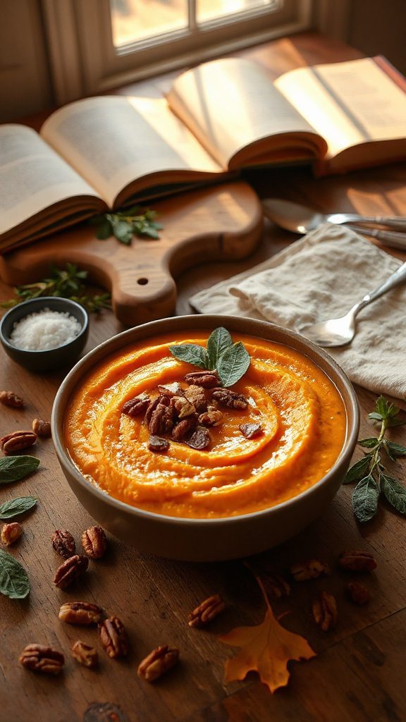 creamy butternut squash puree