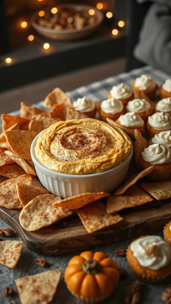 creamy pumpkin cheese dip