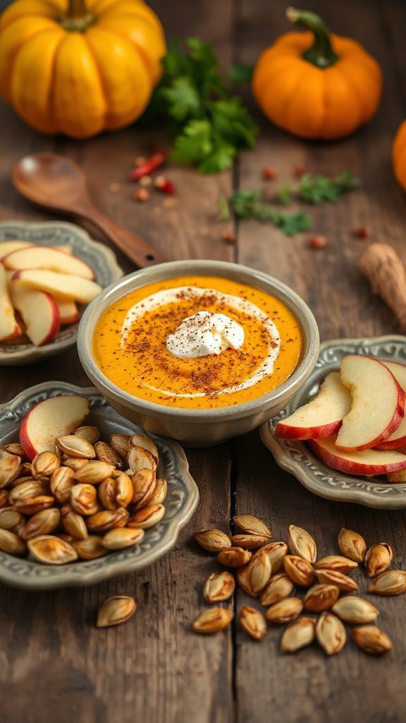creamy pumpkin cheese dip