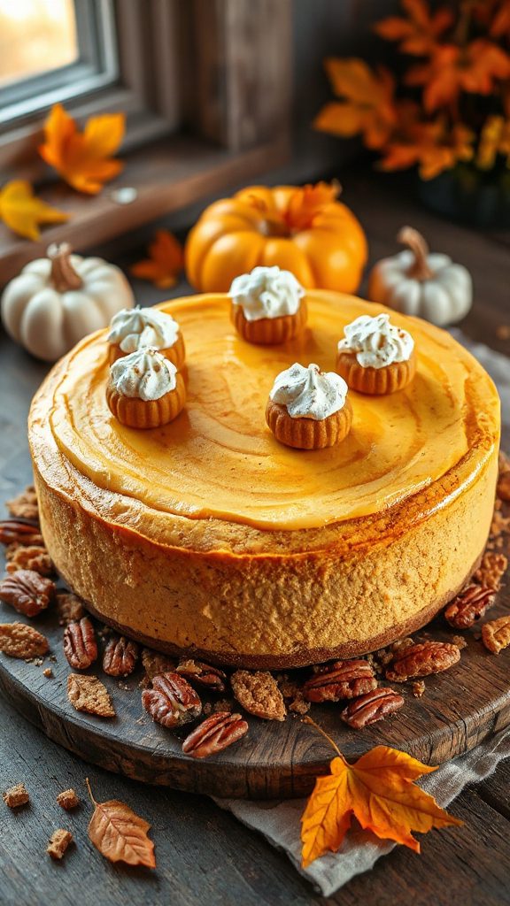 creamy pumpkin cheesecake recipe