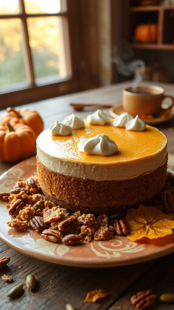 creamy pumpkin cheesecake recipe