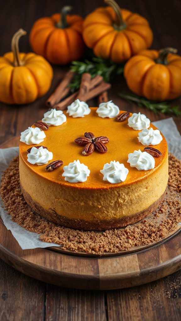 creamy pumpkin cheesecake recipe