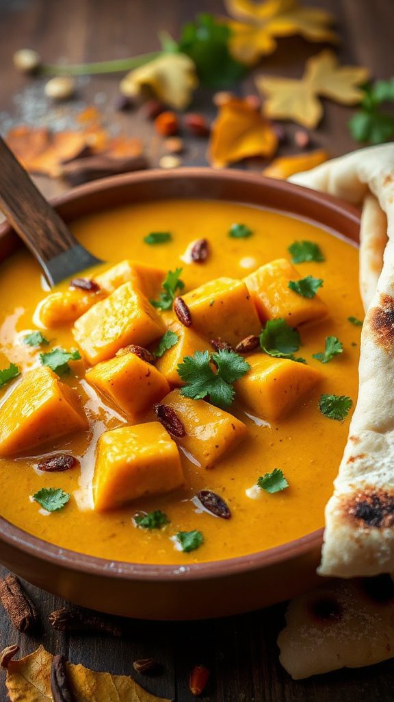 creamy pumpkin curry recipe