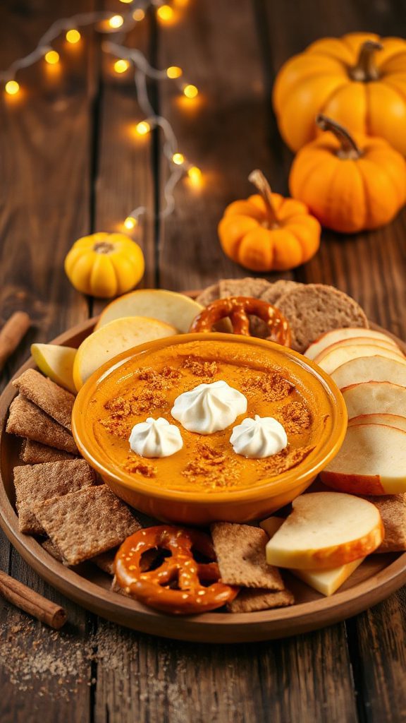 creamy pumpkin dip delight