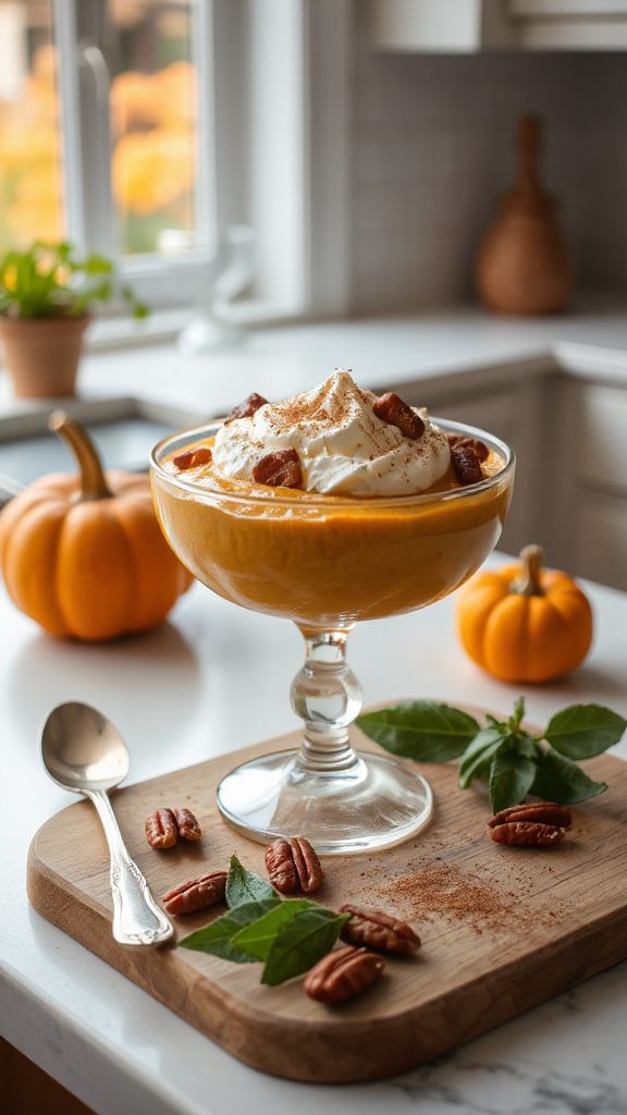 creamy pumpkin mousse recipe