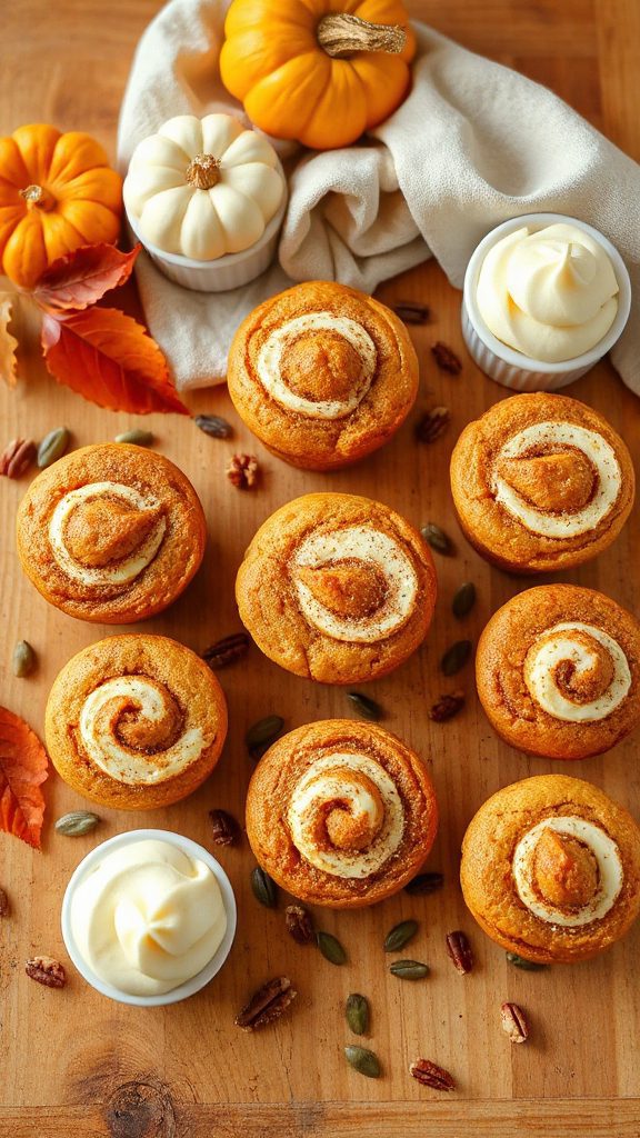 creamy pumpkin muffin delight