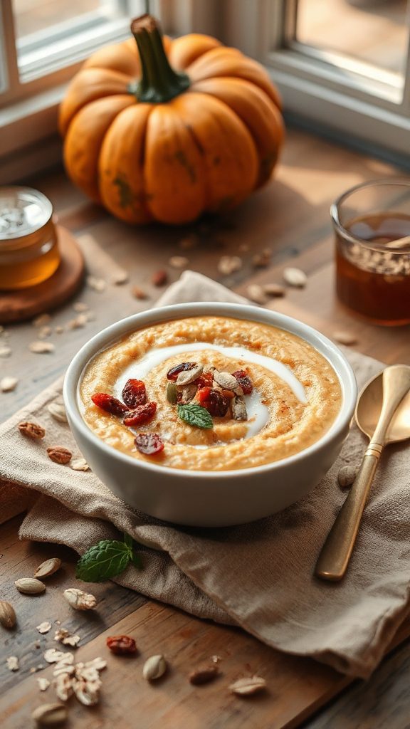 creamy pumpkin oatmeal recipe