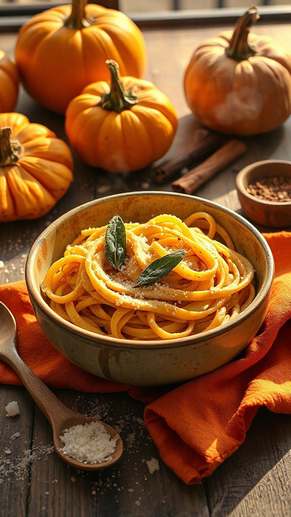 creamy pumpkin pasta recipe