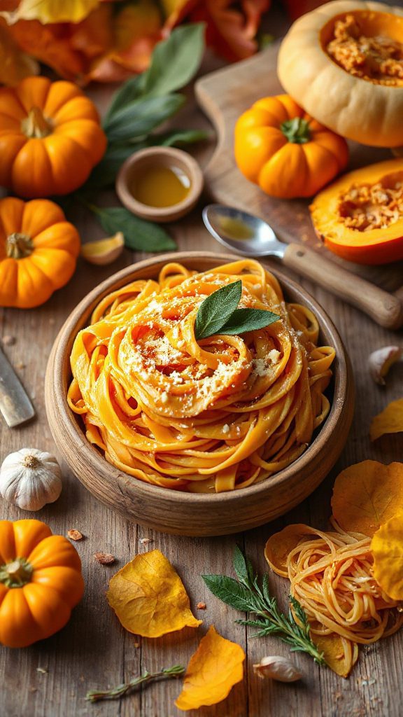 creamy pumpkin pasta recipe