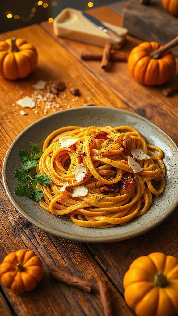 creamy pumpkin pasta recipe
