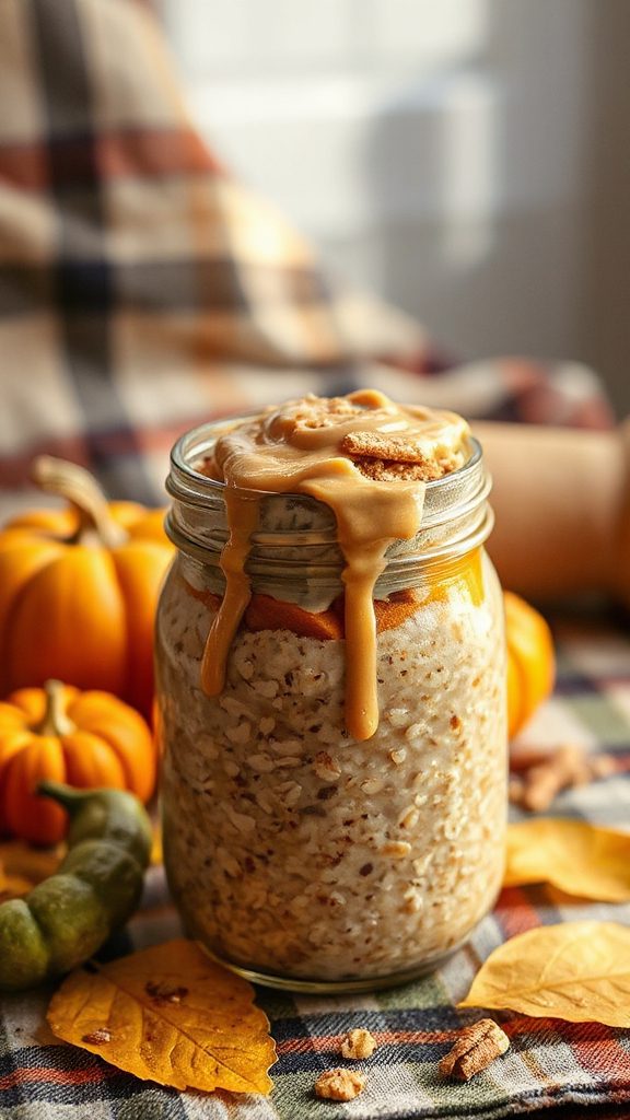 creamy pumpkin pie oats