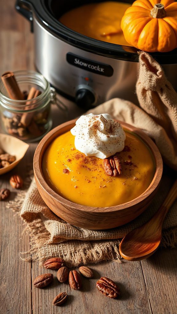 creamy pumpkin pudding recipe