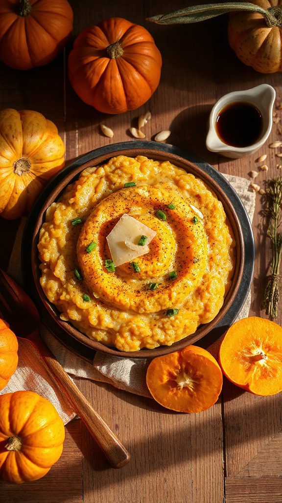 creamy pumpkin risotto recipe