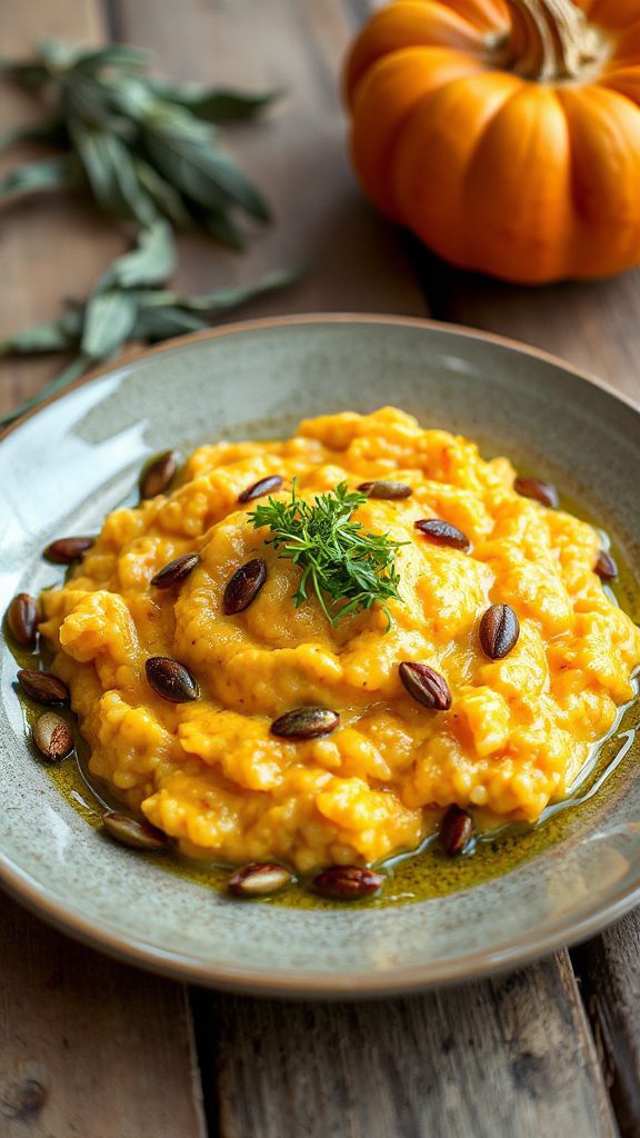 creamy pumpkin risotto recipe