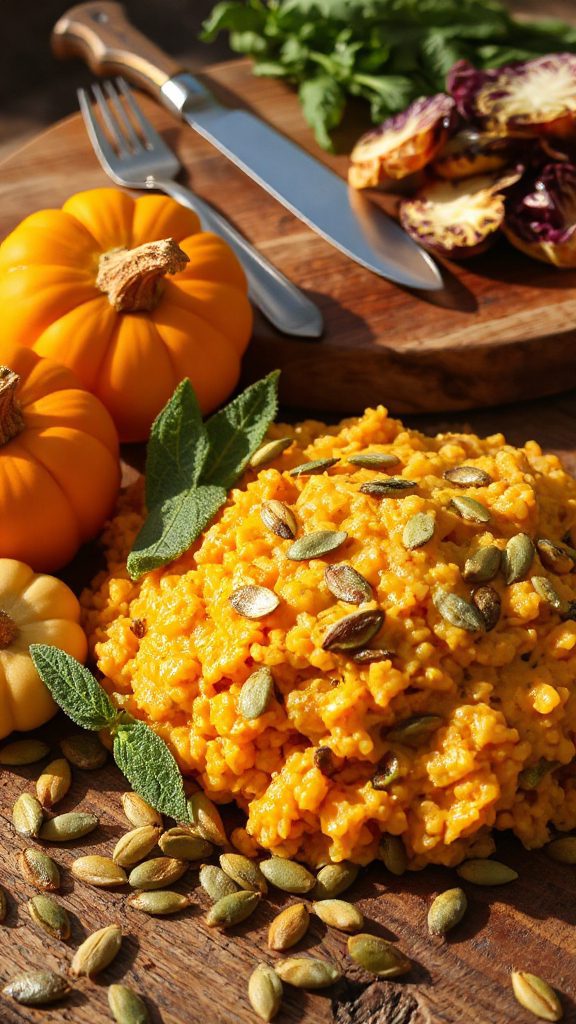 creamy pumpkin risotto recipe