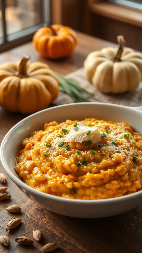 creamy pumpkin risotto recipe