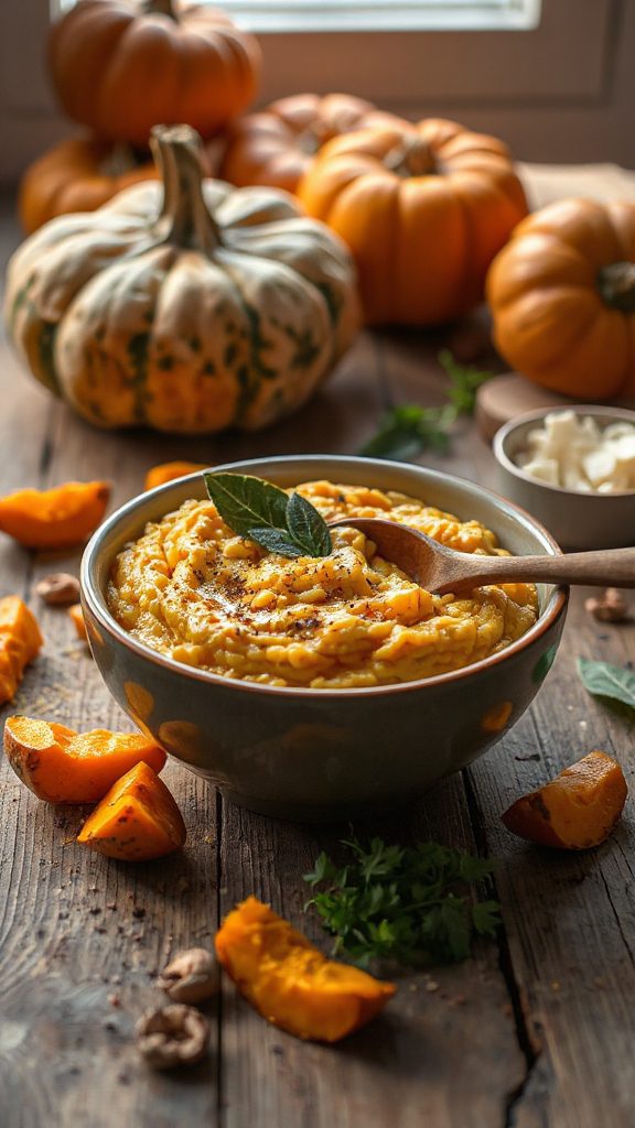 creamy pumpkin risotto recipe