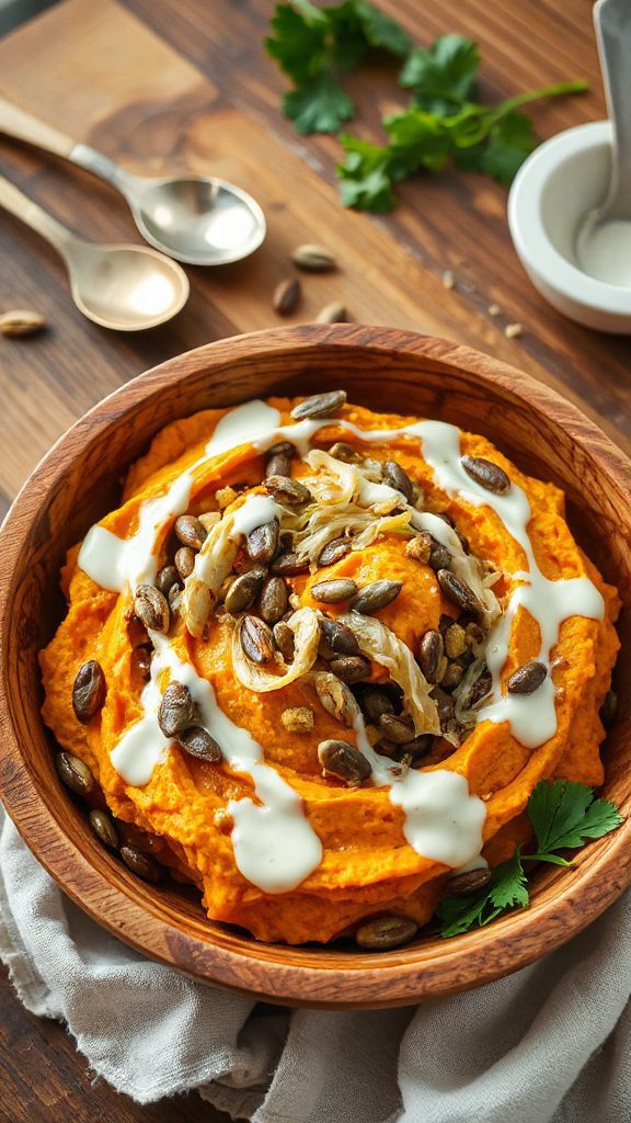 creamy pumpkin salad recipe