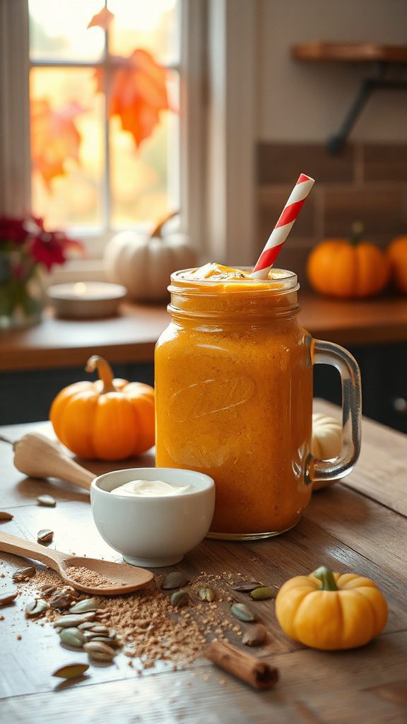 creamy pumpkin smoothie recipe