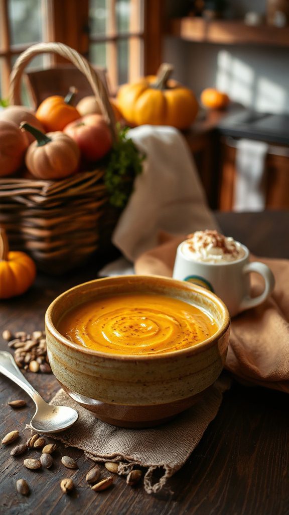 creamy pumpkin soup recipe