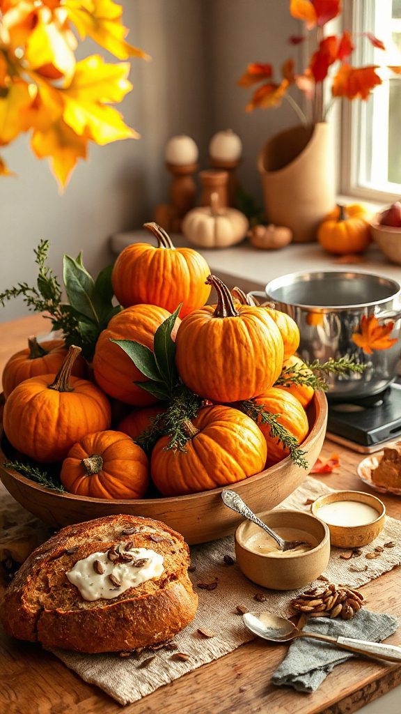 creamy pumpkin soup recipe