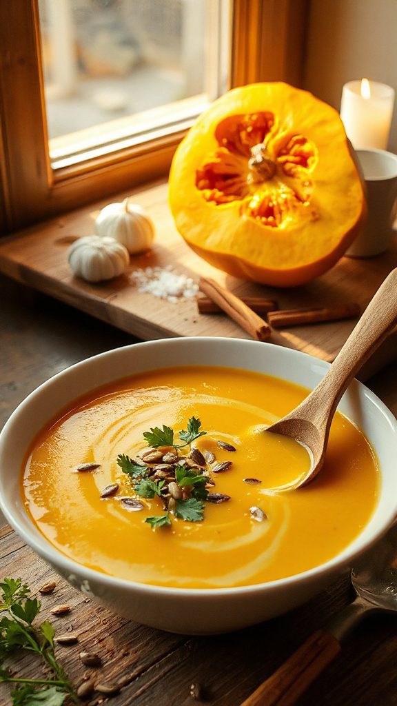 creamy pumpkin soup recipe