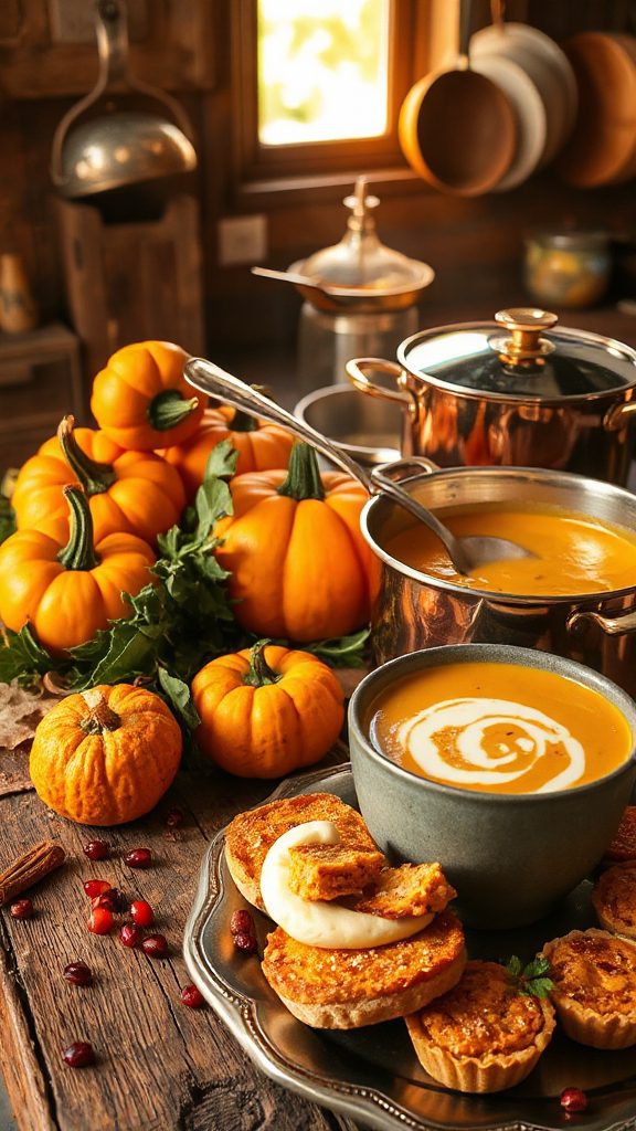 creamy pumpkin soup recipe