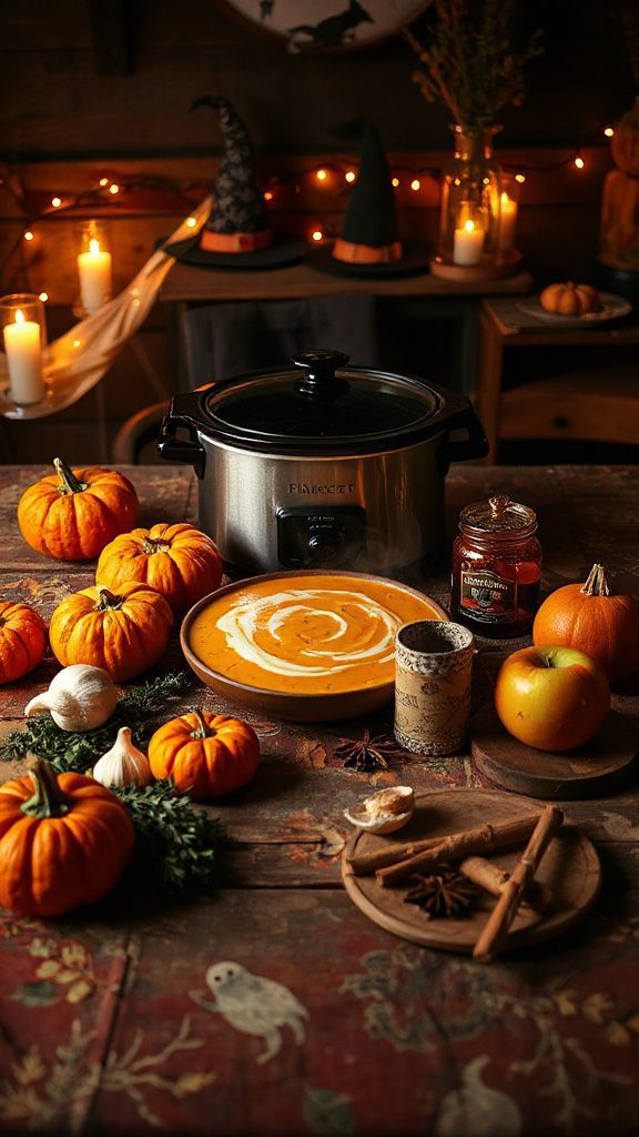 creamy pumpkin spice chowder