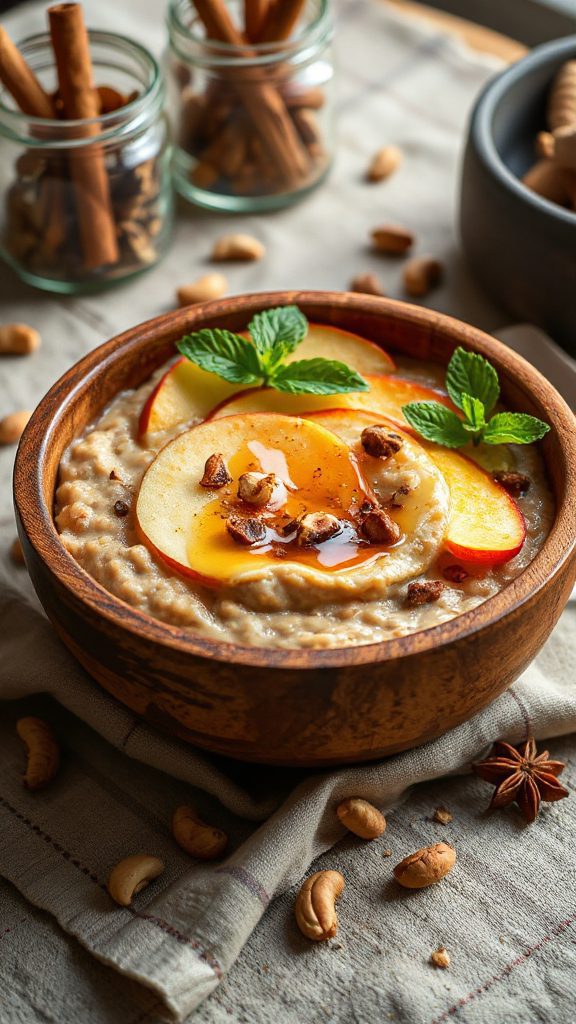 creamy pumpkin spice oats