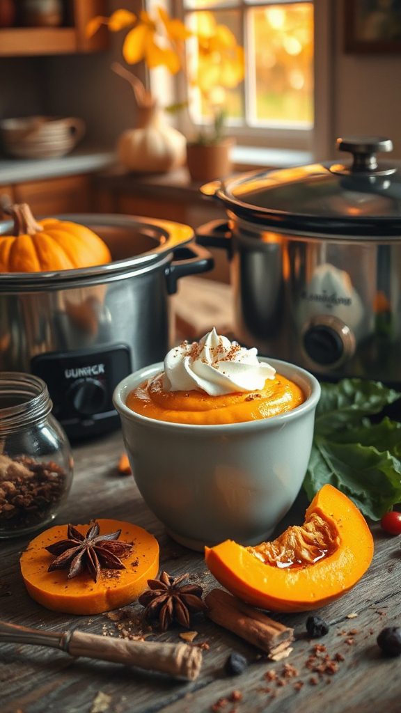 creamy pumpkin yogurt delight