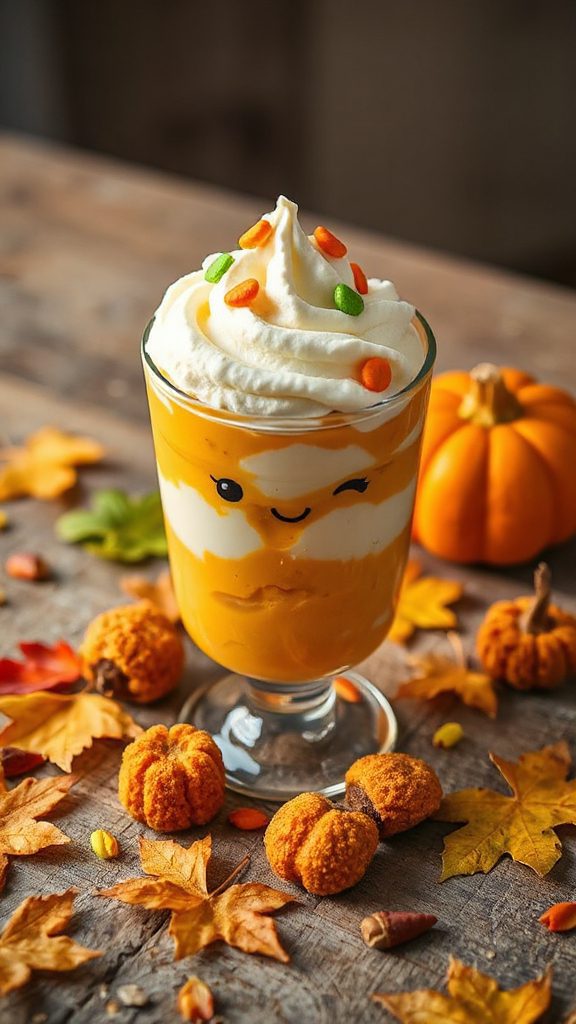 creamy pumpkin yogurt parfait