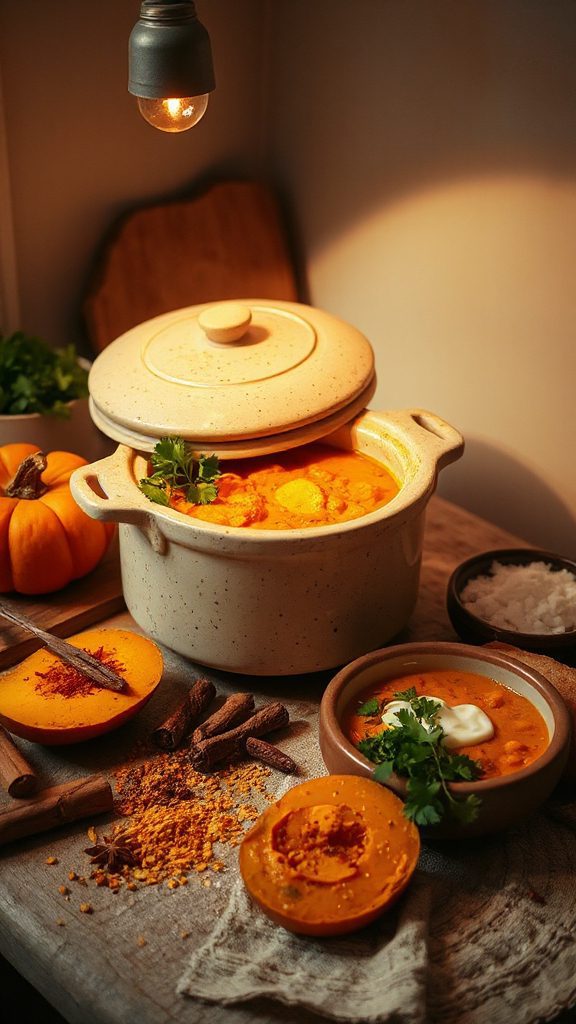 creamy vegan pumpkin curry