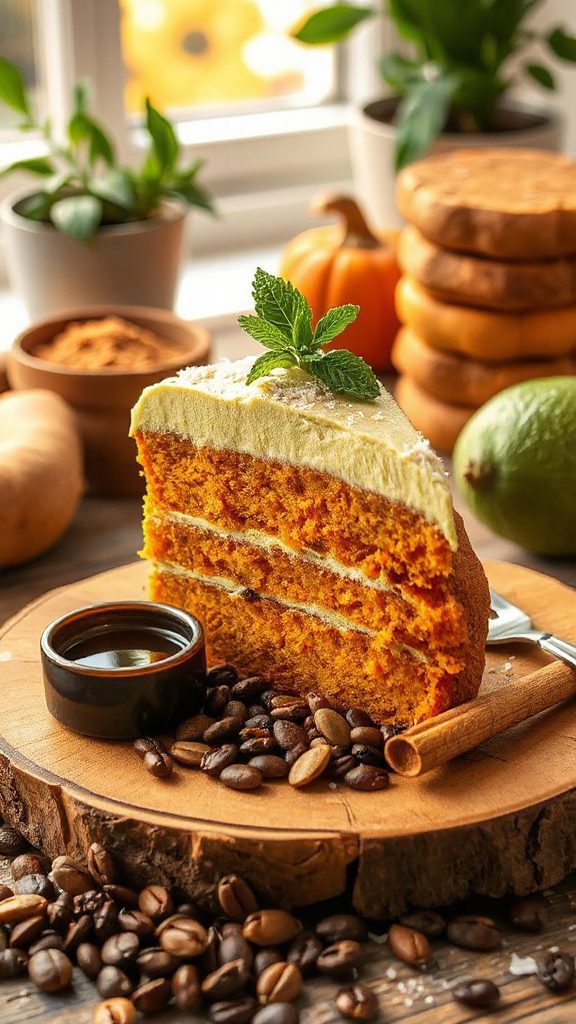 creamy vegan pumpkin pie