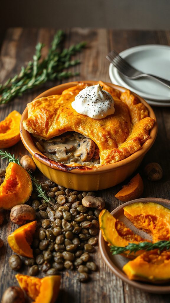 creamy vegetarian shepherd s pie
