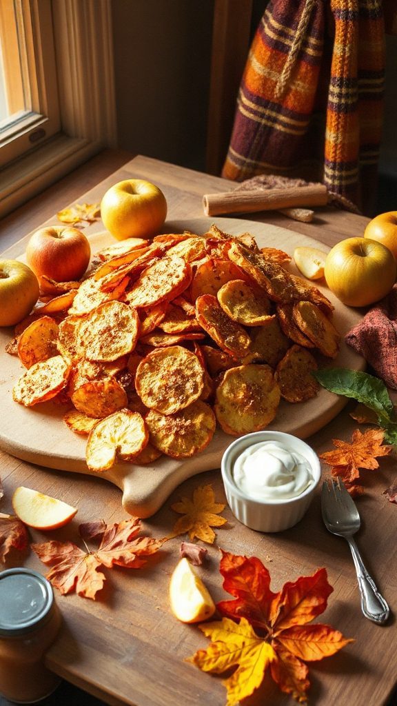 creative apple chips ideas